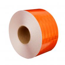 3M 7000129553 - 3M™ High Intensity Flexible Prismatic Work Zone Sheeting, 3314, orange, 4 in x 50 yd