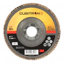 3M 7000148198 - 3M™ Cubitron™ II Flap Disc, 967A, T29, 60+, Y-weight, 5 in x 7/8 in