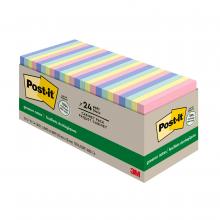 3M 7100230237 - Post-it® Greener Notes 654R-24CP-AP