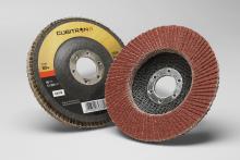 3M 7100104941 - 3M™ Cubitron™ II Flap Disc, 969F, T27, 80+, YF-weight, 4-1/2 in x 7/8 in