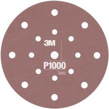 3M 7100104330 - 3M™ Hookit™ Flexible Abrasive Disc, 34803, P1000, 17 holes, 6 in (15.24 cm)