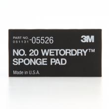 3M 7000045663 - 3M™ Wetordry™ Sponge Pad, 05526, 2 3/4 in x 5 -1/2 in x 3/8 in (2.75 cm x 13.97 cm x 0.95 cm)