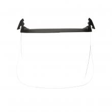 3M 7000103816 - 3M™ Peltor™ Acetate MultiVisor Faceshield System, V4D-10, anti-fog coating, clear