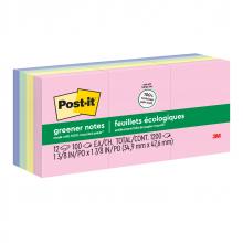 3M 7100230104 - Post-it® Greener Notes 653-RP-A