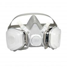 3M 7000052079 - 3M™ Dual Cartridge Respirator Assembly, 51P71, P95/organic vapour, small, 12/case