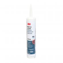 3M 7000142624 - 3M™ Marine Grade Silicone Sealant, PN08027, white, 0.1 gal (378.54 mL)