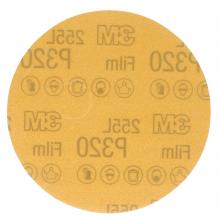 3M 7000119431 - 3M™ Hookit™ Gold Film Disc, 255L, P320, 5 in x NH