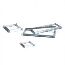 3M 7000059407 - 3M™ Fire Barrier Square Pass-Through Single Mounting Brackets, PT4SMB, pair, 4 in