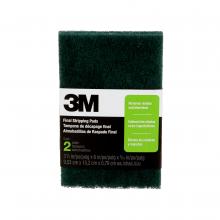 3M 7000122787 - 3M™ Final Stripping Pads 10113NA, #0 Fine, Open Stock, 3 3/4 in x 6 in x 5/16 in, 2/Pack