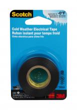 3M 7100116792 - Scotch® Cold Weather Electrical Tape 16736NA, Black, 3/4 in x 8.3 yd (19 mm x 7.6 m), 24/Case