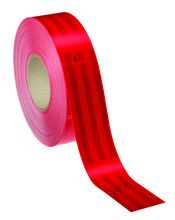 3M 7100137856 - 3M™ Diamond Grade™ Conspicuity Markings, 983-72 ES, edge sealed, red, 2 in x 50 yd