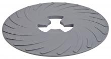 3M 7000120520 - 3M™ Disc Pad Face Plate, 45207, grey, 5 in (127 mm), medium