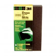 3M 7100141260 - 3M™ General Purpose Sanding Sponge DSXF-F-ESF-10, 2 7/8 in x 4 7/8 in x  1 in, Extra Fine/Fine