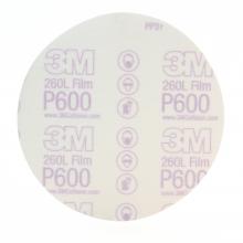 3M 7000118151 - 3M™ Stikit™ Finishing Film Disc, 260L, 01321, P600, 6 in (15.24 cm)