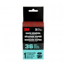 3M 7100188468 - 3M™ Rapid Removal 3 x 18 inch Power Sanding Belt, 36 grit, Belt3x181pk36, 1/Pack