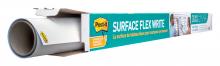 3M 7100197624 - Post-it® Flex Write Surface, FWS4x3, 4 ft x 3 ft (1.22 m x .914 m), 1 per pack