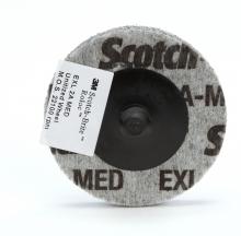 3M 7100000860 - Scotch-Brite™ Roloc™ EXL Unitized Wheel, XL-UR, 2A MED, 2 in x NH (5.08 cm x NH)