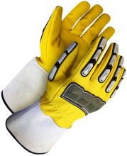 Bob Dale Gloves & Imports Ltd 20-1-10696-L - Grain Goatskin Gauntlet Back Hand Protection