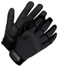 Bob Dale Gloves & Imports Ltd 20-1-10700B-L - Mechanics Glove Synthetic Leather Black/Black
