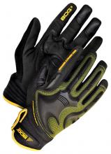 Bob Dale Gloves & Imports Ltd 20-1-10740-L - Mechanics Glove Synthetic Leather Anti-Vib Back Hand Impact