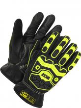 Bob Dale Gloves & Imports Ltd 20-1-10750-L - Oil Repellent Cut Resistant Goatskin Driver w/ Impact
