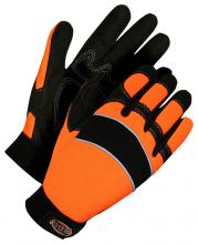 Bob Dale Gloves & Imports Ltd 20-9-10606-L - Mechanics Glove Hi-Viz Orange Lined Thinsulate C100