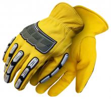 Bob Dale Gloves & Imports Ltd 20-9-10695-L - Grain Goatskin Driver Back Hand Protection Lined Thinsulate