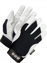 Bob Dale Gloves & Imports Ltd 20-9-816-BL - Mechanics Glove Grain Goatskin Lined Thinsulate C40 Black