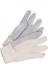 Bob Dale Gloves & Imports Ltd 30-1-LK86L - Leather Palm Cotton Back Knitwrist Index Finger Ladies