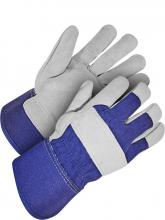 Bob Dale Gloves & Imports Ltd 30-9-1008N - Fitter Glove Split Cowhide Lined Thinsulate C100 Navy/Grey