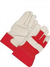 Bob Dale Gloves & Imports Ltd 40-1-1512RXL - Fitter Glove Grain Cowhide Red "King Size" XL