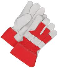 Bob Dale Gloves & Imports Ltd 40-9-8500R - Fitter Glove Brushed Pigskin Lined Thinsulate C100 Red