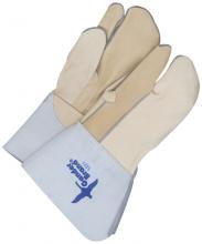 Bob Dale Gloves & Imports Ltd 54-1-1221-105 - Gander Brand Grain Leather Mitt Gauntlet Unlined 1-Finger