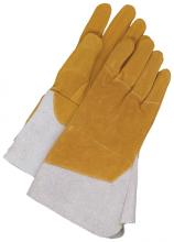 Bob Dale Gloves & Imports Ltd 60-1-1634-L - Welding Glove TIG Split Leather Back Hand Patch Both Hands - Kevlar® Sewn