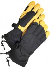 Bob Dale Gloves & Imports Ltd 80-9-041101-L - TAN DEERSKIN GAUNTLET SKI GLOVE