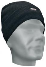 Bob Dale Gloves & Imports Ltd 90-0-612B - Headwear Knit Acrylic Toque Lined Thinsulate C100 Black