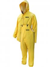 Bob Dale Gloves & Imports Ltd 95-1-901FR-L - Rain Suit Flame Resistant PVC/Poly/PVC 3 Piece Suit