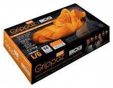 Bob Dale Gloves & Imports Ltd 99-1-6100B-L - Grippaz Orange Nitrile Disposable 6mil Box