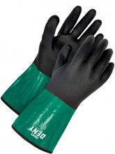 Bob Dale Gloves & Imports Ltd 99-1-777-6 - 13G PVC/NBR Coated 12" Aramid Cut Resistant Gauntlet