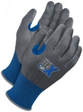 Bob Dale Gloves & Imports Ltd 99-1-9590-7 - Navy 21G Seamless Knit Cut Resistant Grey NBR Palm w/ Touchscreen