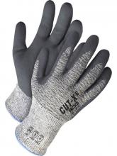 Bob Dale Gloves & Imports Ltd 99-1-9626-10 - CUT-X Grey HPPE Cut Resistant Grey Sandy Nitrile Palm