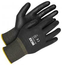 Bob Dale Gloves & Imports Ltd 99-1-9778-10 - TOUCH TECH Black 13G Seamless Knit HPPE Cut Restistant w/Bla