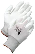 Bob Dale Gloves & Imports Ltd 99-1-9880-10 - Seamless Knit White Nylon White Polyurethane Palm