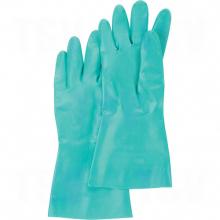 Zenith Safety Products SAN476 - Flocked Lined Green Nitrile Gloves