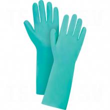Zenith Safety Products SHF693 - GLOVE, NITRILE UNLINED,22-MIL, 15" GRN, SZ 8
