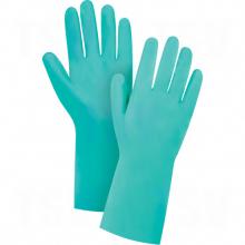 Zenith Safety Products SHF683 - GLOVE, NITRILE FLOCK LINED, 15-MIL, 13" GRN, 7