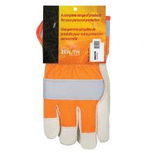 Zenith Safety Products SEK237R - Premium Quality High Visibility Fitters Gloves