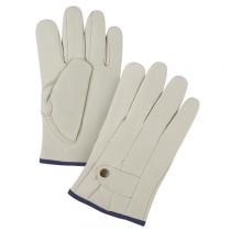Zenith Safety Products SFV186 - Premium Quality Grain Cowhide Ropers Glove