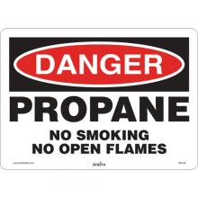 Zenith Safety Products SGI139 - Danger Propane Safety Sign