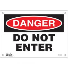 Zenith Safety Products SGL343 - "Do Not Enter" Sign